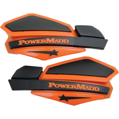 Chrániče rukou PowerMadd Star, černá/oranžová