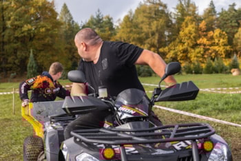 Náš nejvěrnější zákazník. Na pravidelný servisy jezdí až z Chomutova.