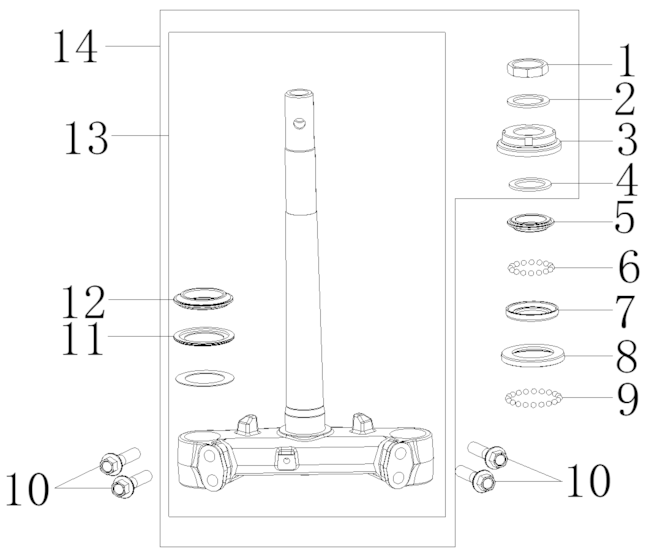 Zostava predstavca riadenia