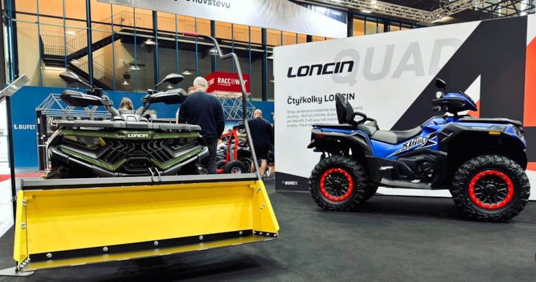 Jakej byl Motosalon 2024 a kdo vyhrál čtyřkolku Loncin na celej víkend?