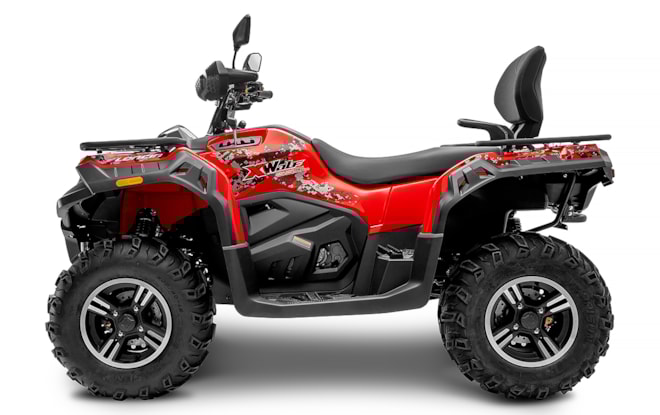 Loncin Xwolf 550i Long - červená - 2