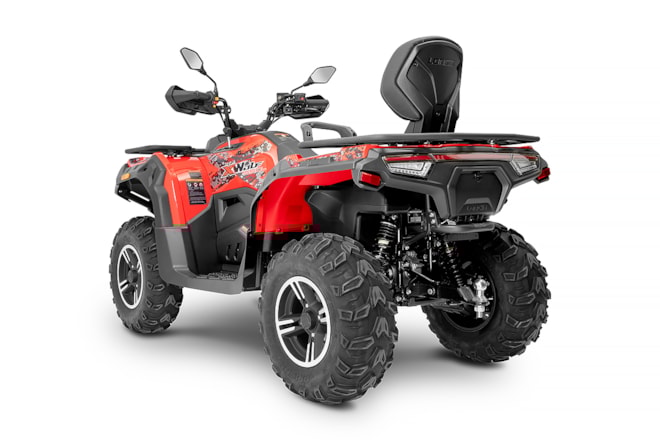 Loncin Xwolf 550i Long - červená - 4