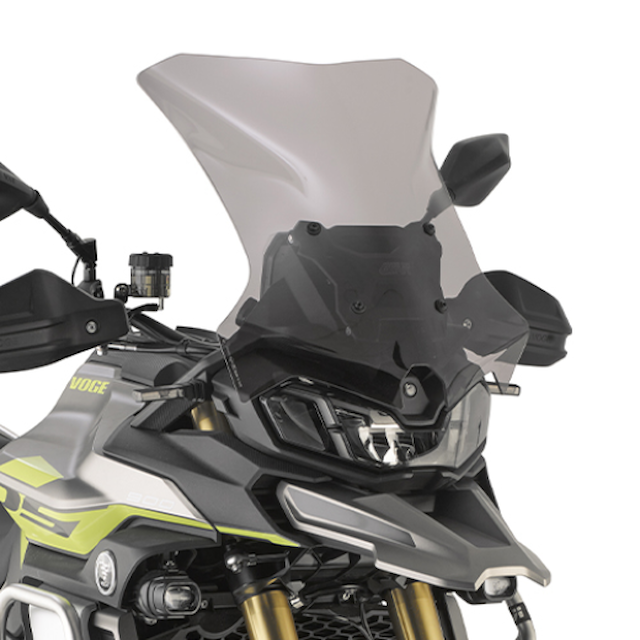 Kouřové plexi GIVI pro Voge 900 DSX, +85 mm