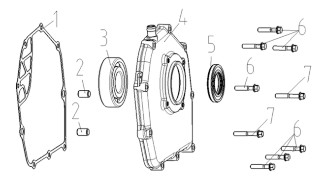 Kryt klikové skříně, pravý