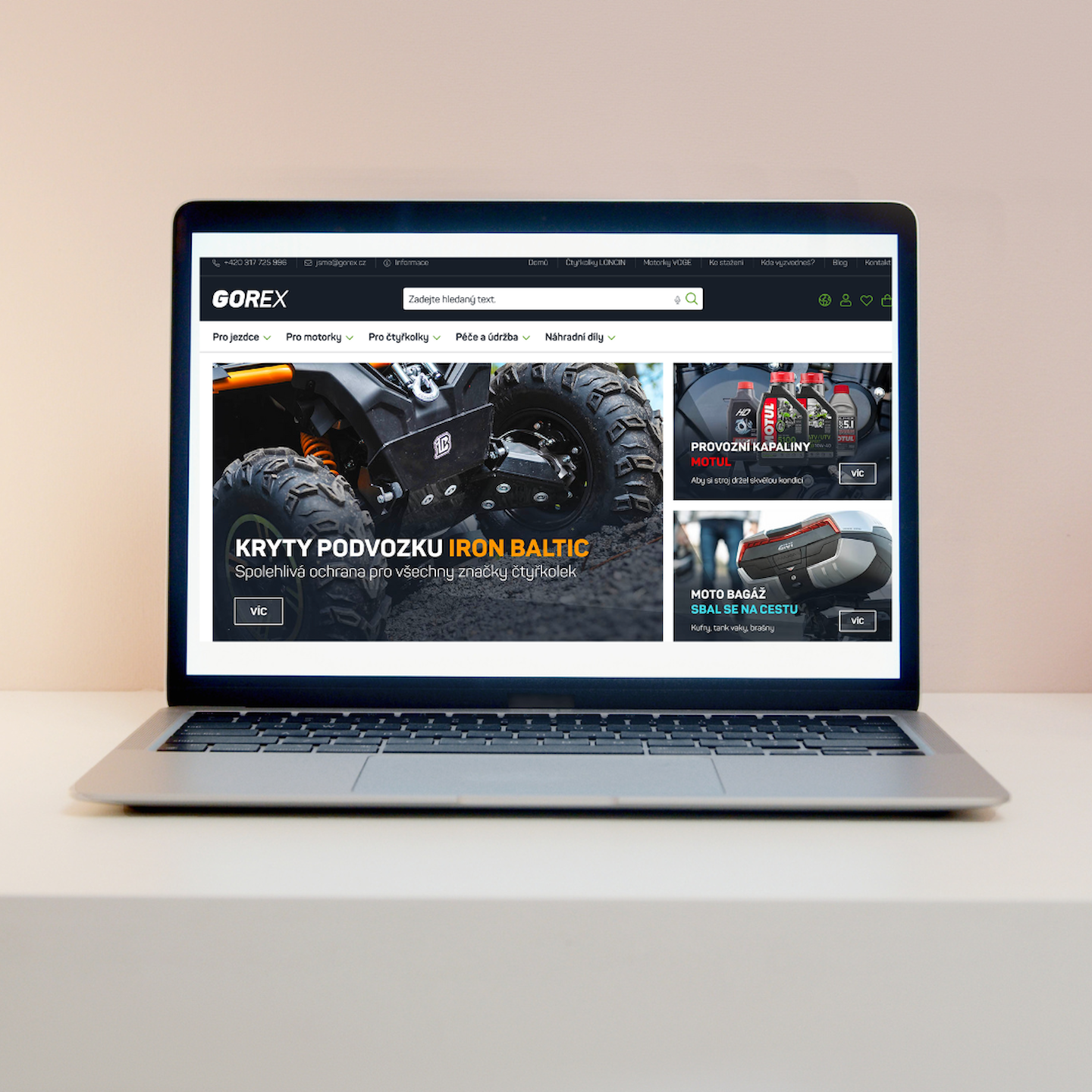 Spouštíme novej web a e-shop. Tisíce náhradních dílů teď seženeš na pár kliknutí!