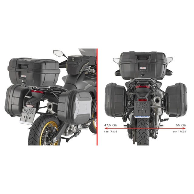 Nosič bočních kufrů GIVI pro Voge 900 DSX, systém MONOKEY