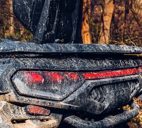 XWolf 1000 Zadné LED svetlá