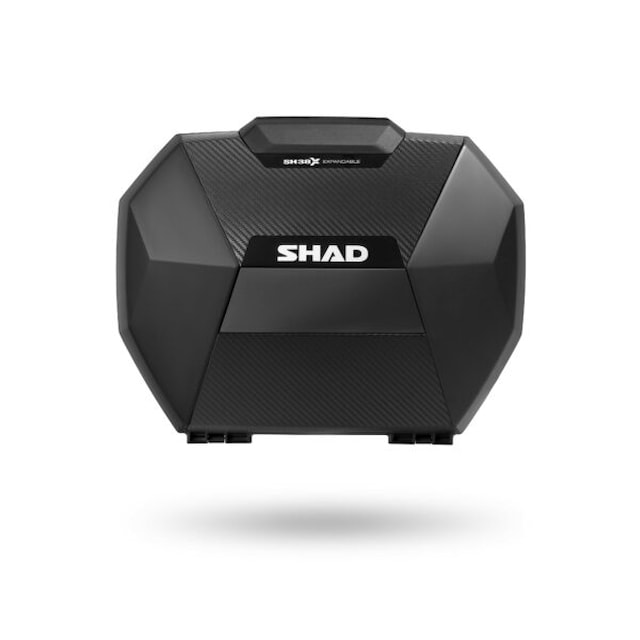 Boční kufry SHAD SH38X, rozšiřitelné, karbon