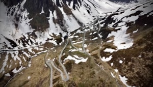 Oberalpass dron