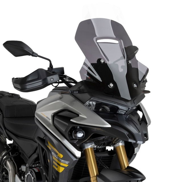 Tmavě kouřové plexi Puig pro Voge 525 DSX a 625 DSX, +145 mm