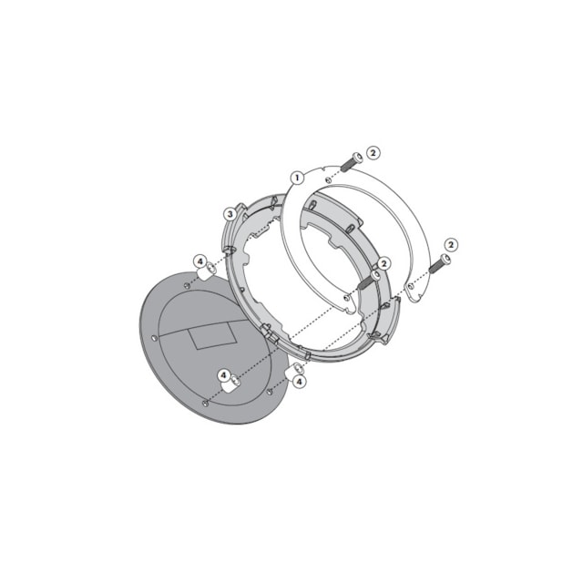 Montážní sada GIVI BF79 na tankvak pro motocykly Voge