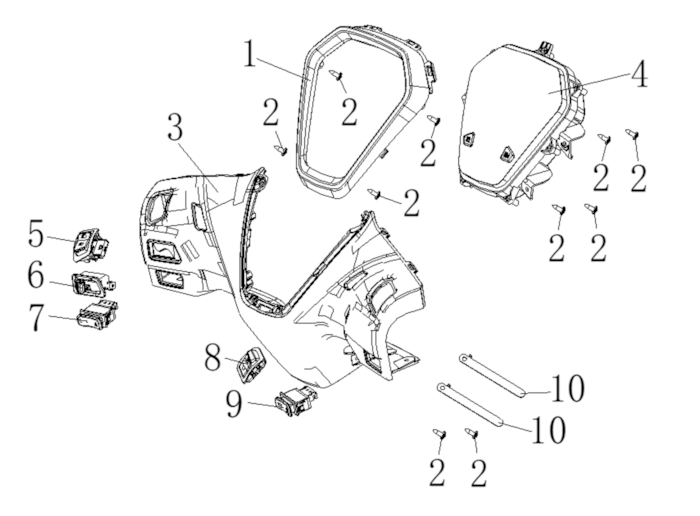 Panel prístrojovej dosky