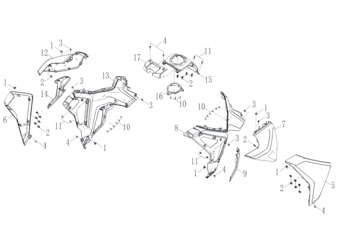 Aerodynamický kryt a kryty nádrže