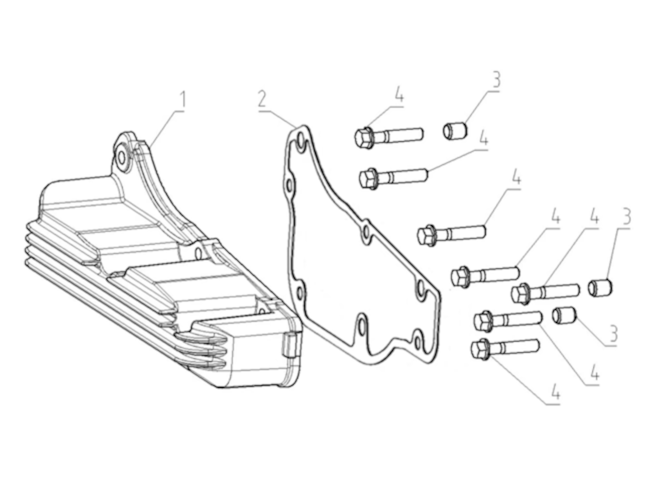 Olejová vaňa kľukovej skrine