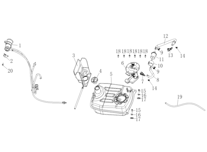 Systém dodávky paliva