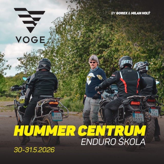 Enduroškola VOGE v Hummer centru