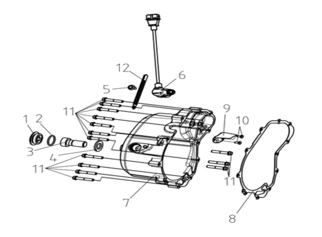 Kryt klikové skříňě, pravý
