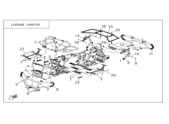 Ochranné rámy a nosiče