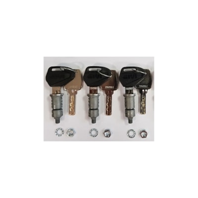 Sada 3 zámků a klíčů pro kufry GIVI Outback Trekker EVO