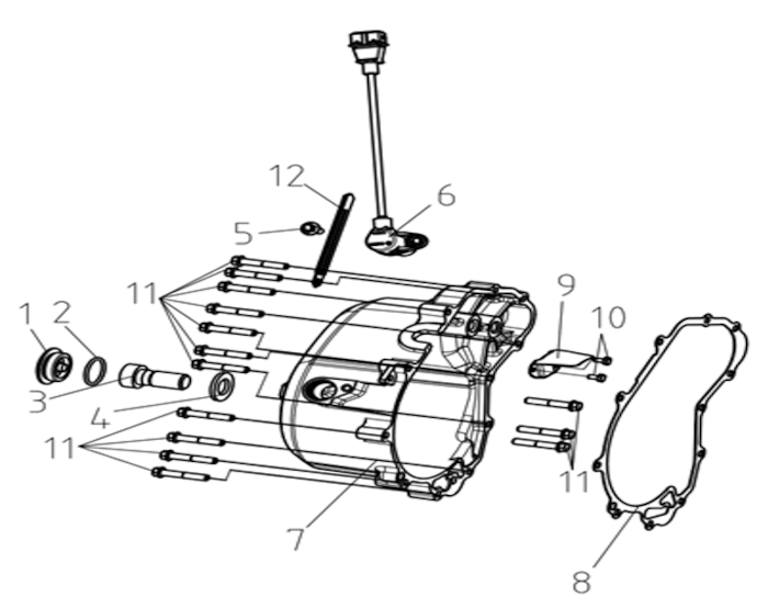 Kryt klikové skříně, pravý