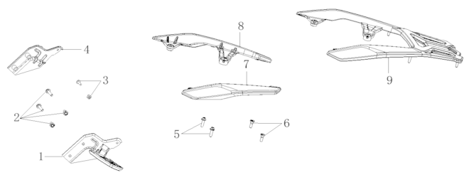 Stupačky spolujezdce
