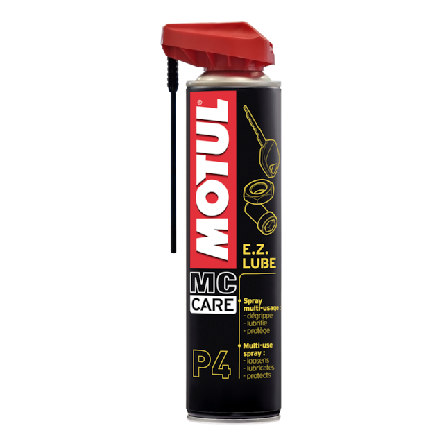 Čistící a ochranný sprej Motul EZ Lube P4, balení 0,4 litru