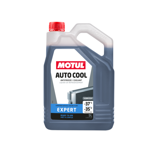 Chladící kapalina Motul AUTOCOOL EXPERT do -37°C, balení 5 litrů