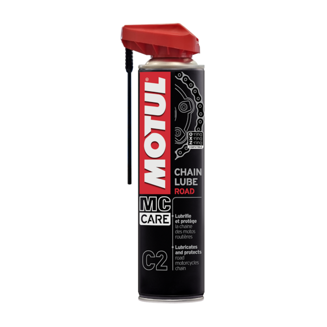 Sprej na řetězy Motul ROAD C2+, balení 0,4 litru
