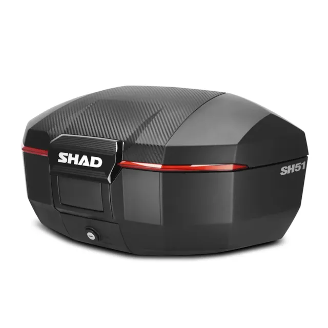 Top case SHAD SH51, karbon