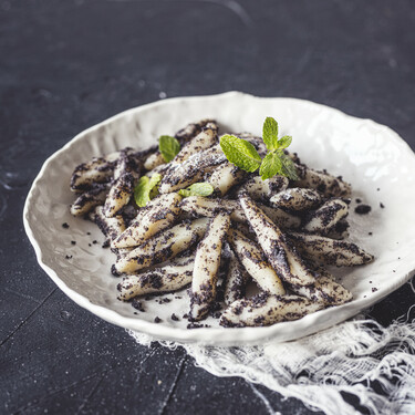 Bramborové šišky s mákem