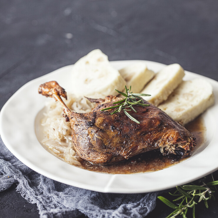 Pečená kachní 1/4