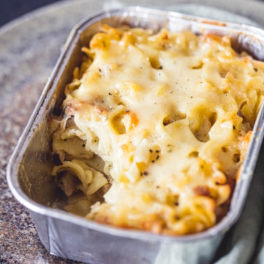 Zapečené těstoviny 