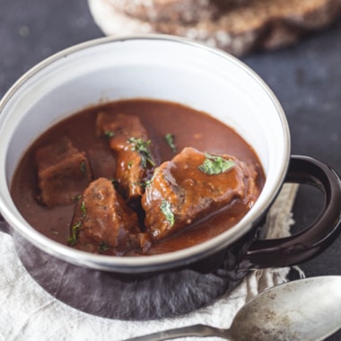 Medový guláš ze zadního