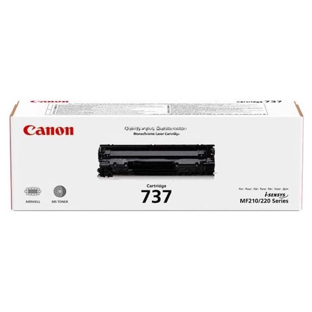 Toner Canon CRG-737 black (2.400 str.) orig