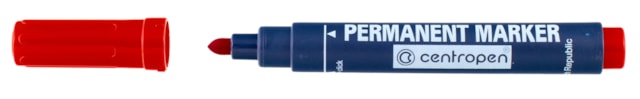 Značkovač Centropen 8510 permanent nevysychavý červený