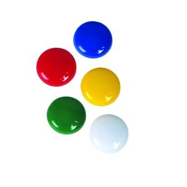 Magnety kulaté 20mm barevné sada  8ks