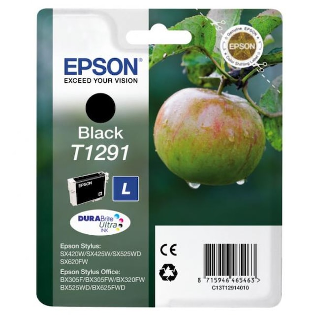 Cartridge EPSON T1291 black (11,2 ml) orig.