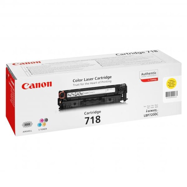 Toner Canon Cartridge CRG-718 yellow (2.900 str.) orig. pro MF8350