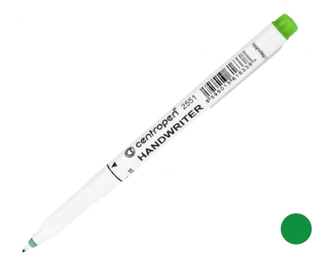 Liner Centropen 2551 zelená  /12
