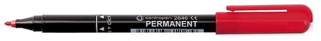Popisovač Centropen 2846 permanent červený