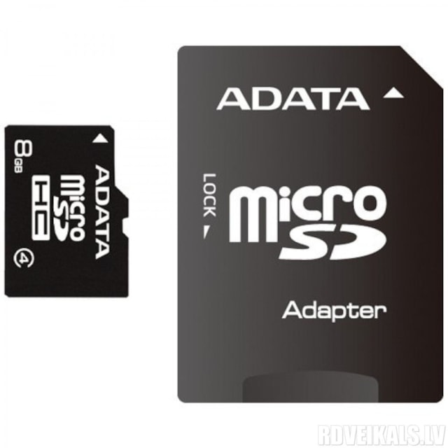 SD Card  4GB SDHC Micro s SD adapterem - doprodej 1ks
