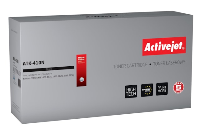 Toner Mita Kyocera TK-410 black pro KM-1620 (15.000 str.) ActiveJet New 100% ATK-410N