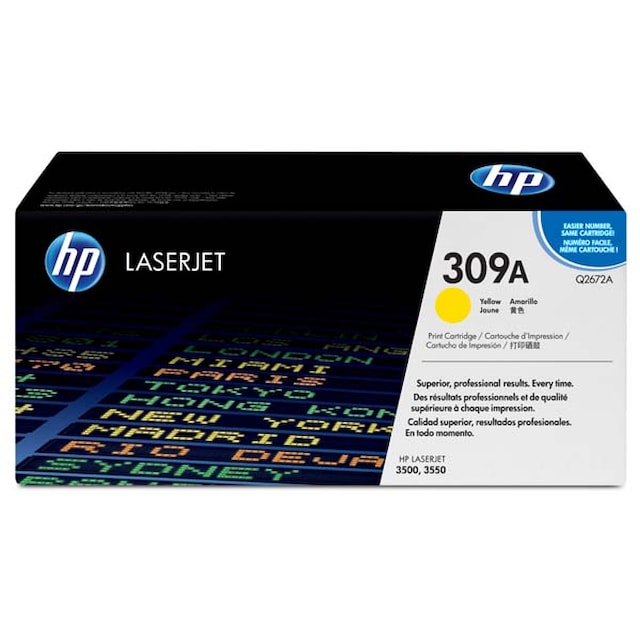 ! Toner HP Q2672A (309A) yellow pro HP LJ 3500/3550/3700 (4000str.) orig
