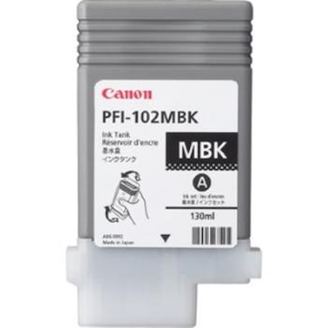Cartridge Canon PFI-102mbk matná black orig.