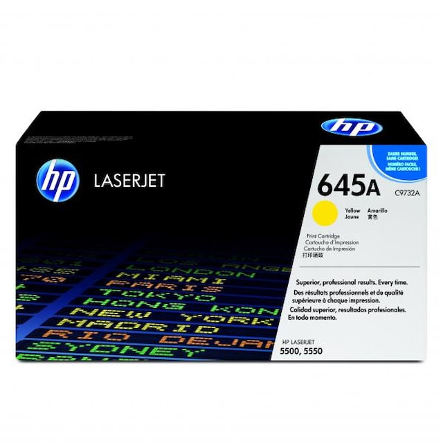 Toner HP C9732A (645A) yellow, pro HP LJ 5550 (12.000str.) orig.