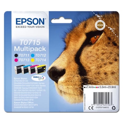 Cartridge EPSON T0715 MULTIPACK (711/ 712/ 713 /714) orig.