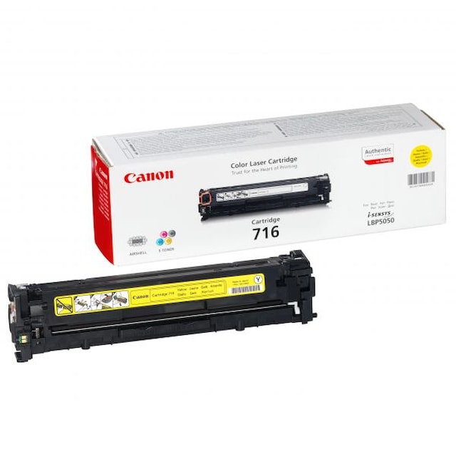 Toner Canon Cartridge 716 yellow (1500str) orig pro LBP 5050