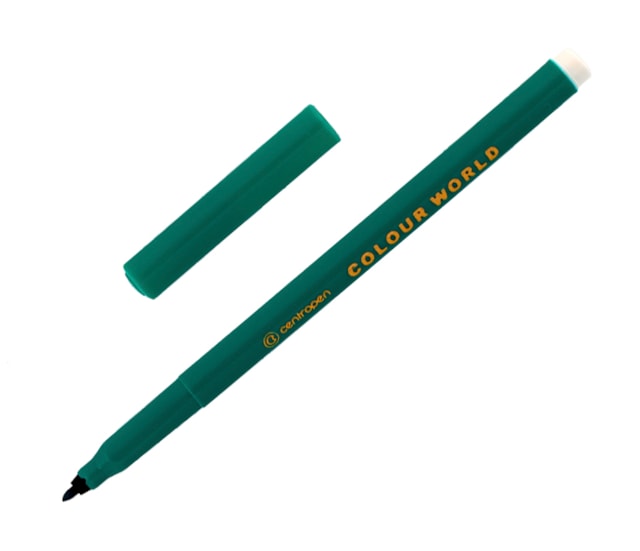 Popisovač Centropen 7550 zelený