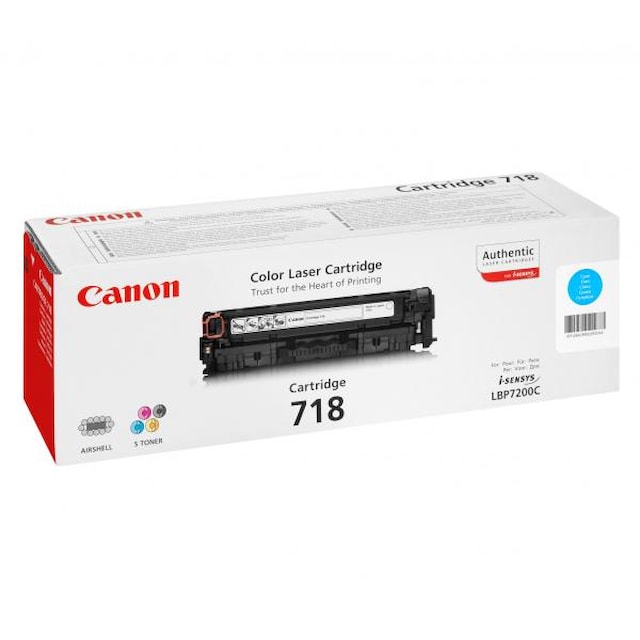 Toner Canon Cartridge CRG-718 cyan (2.900 str.) orig. pro MF8350