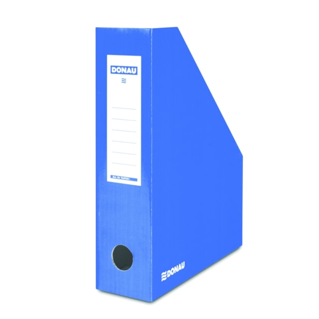 Magazin box jednobarevný A4 80mm modrý